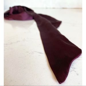 Skinny Silk Scarf Tie